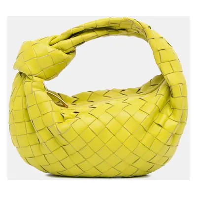 Bottega Veneta Yellow Mini Nappa Intrecciato Jodie