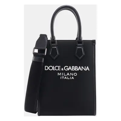 Dolce & Gabbana Black Nylon Handbag