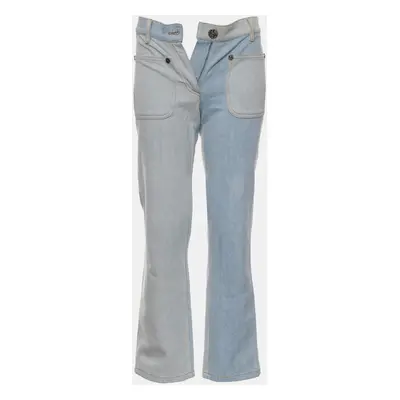 Chanel Panelled Straight Cut Jeans IT Women