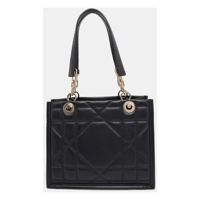 Dior Black Leather Essential Archi Handbag