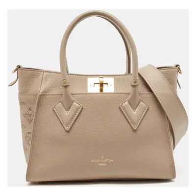 Louis Vuitton Galet Monogram Mahina Leather On My Side PM Bag