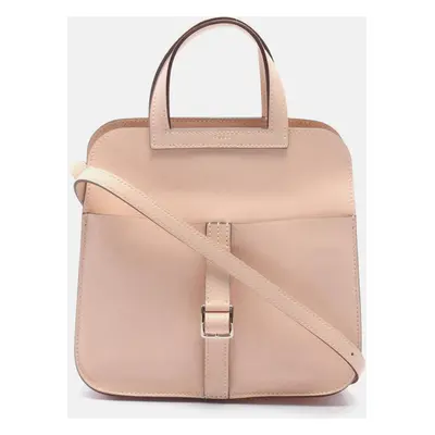 Hermes Pink Leather Arzan Mini Handbag