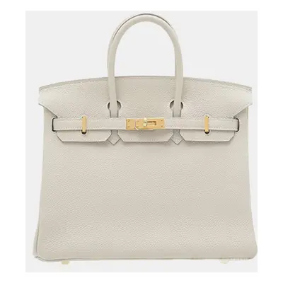 Hermes Craie Togo Leather Birkin Bag