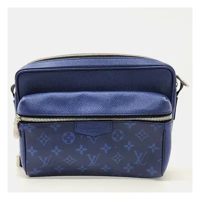 Louis Vuitton Blue Coated Canvas Outdoor Messenger Pm Bag