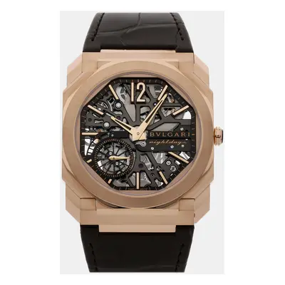 Pre-Owned Bvlgari Octo Finissimo Skeleton Days