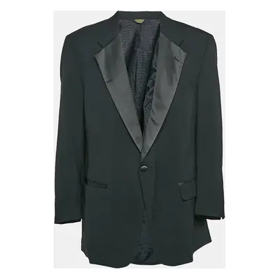 Christian Dior Monsieur Black Wool Tailored Blazer