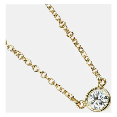 Tiffany & Co. 18K Yellow Gold Diamond Necklace