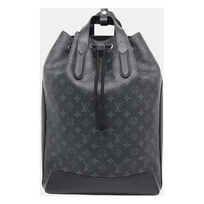 Louis Vuitton Noir Monogram Eclipse Explorer Backpack