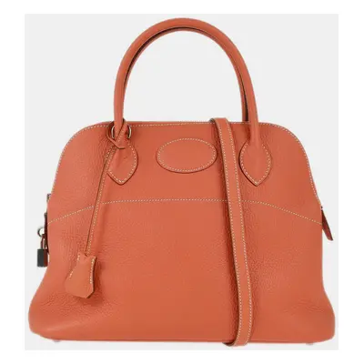 Hermes Crevette Clemence Bolide Satchel Bag