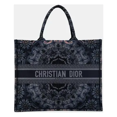 Dior Blue Large Kaleidiorscopic Book Tote