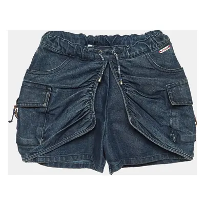 Dior Kids Navy Blue Denim Shorts Yrs