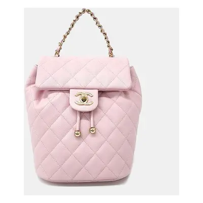 Chanel Pink Leather Urban Spirit Backpack