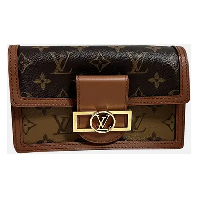 Louis Vuitton Brown Monogram Canvas Daphne Mini Wallet on Chain