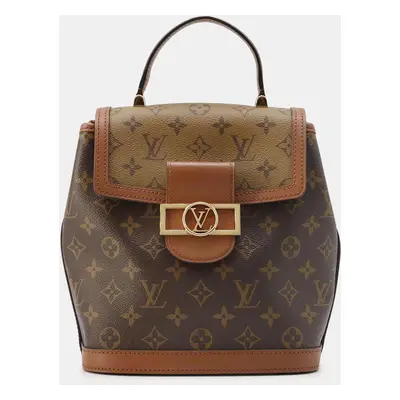 Louis Vuitton Black Monogram Reverse Dauphine Backpack