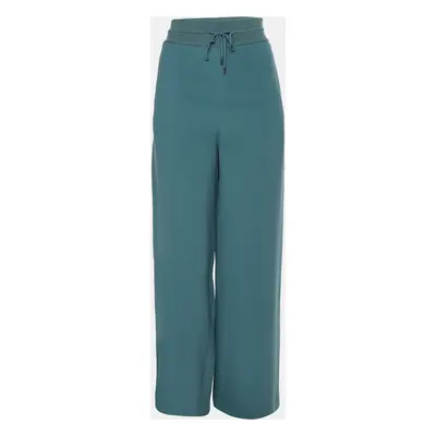 Loro Piana Blue Silk Palazzo Pants