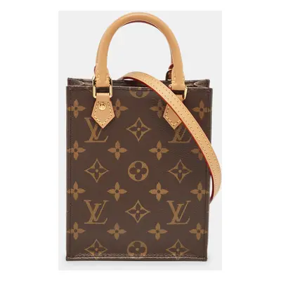 Louis Vuitton Monogram Canvas Petit Sac Plat Bag