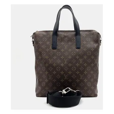 Louis Vuitton Brown Monogram Macassar Canvas Kitan Bag