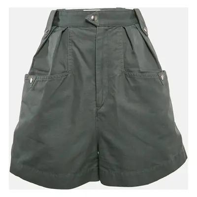 Isabel Marant Etoile Green Cotton Shorts