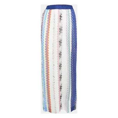 Missoni Mare Multicolor Chevron Knit Maxi Skirt