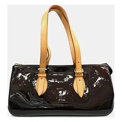 Louis Vuitton Patent Leather Vernis Rosewood Bag