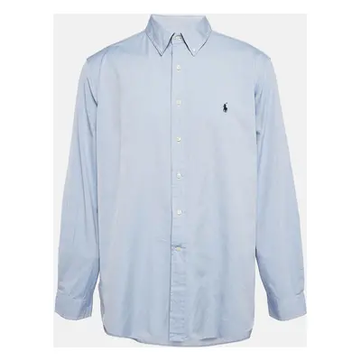 Ralph Lauren Blue Cotton Long Sleeve Shirt