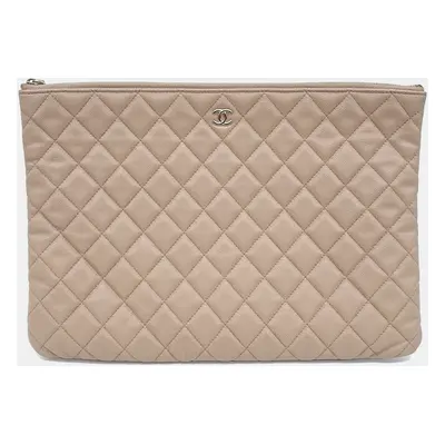 Chanel Caviar Large Clutch