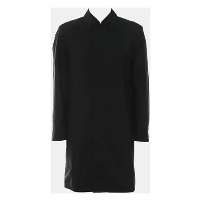 Gucci Black Reversible Nylon Long Zipped Jacket