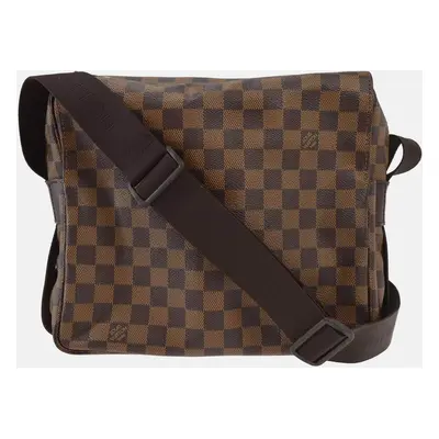 Louis Vuitton Brown Damier Ebene Canvas Naviglio Shoulder Bag