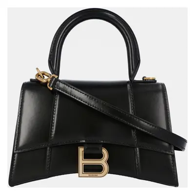 Balenciaga Black Hourglass Handbag