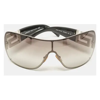 Versace Black Gradient MOD. 2072-B Crystals Shield Sunglasses