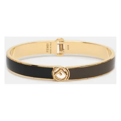 Fendi F is Fendi Bicolor Enamel Gold Tone Bracelet