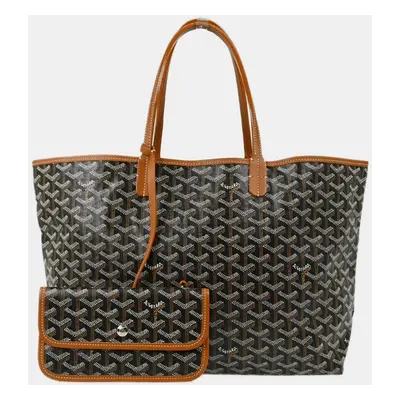 Goyard Brown Brown St. Louis PM Tote Bag