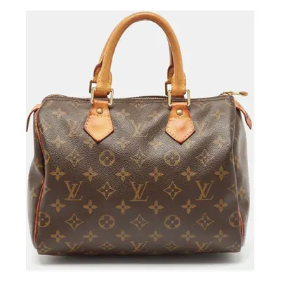 Louis Vuitton Monogram Canvas Speedy Bag