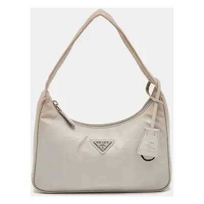 Prada Light Blue Nylon Re-Edition Bag