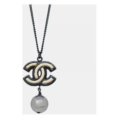 Chanel Silver Chain Necklace