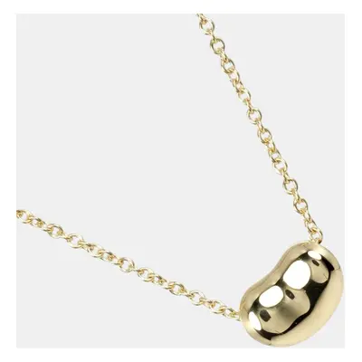 Tiffany & Co. 18K Yellow Gold Bean Necklace