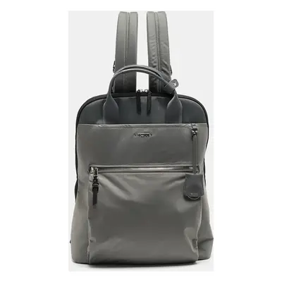 TUMI Grey Nylon Voyageur Essential Backpack