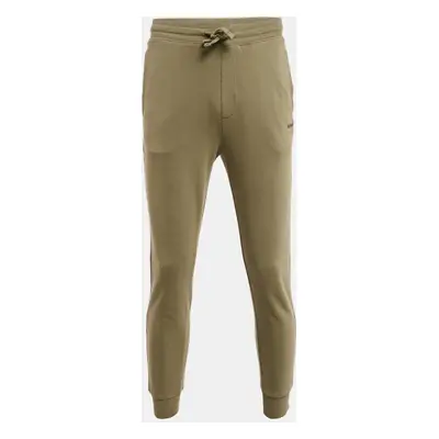 Hugo Boss Olive Green Cotton Dayote Joggers