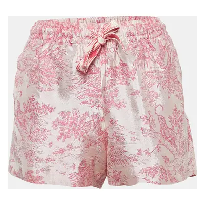 Zadig & Voltaire Pink Jacquard Paxi Jac Toile De Jouy Short