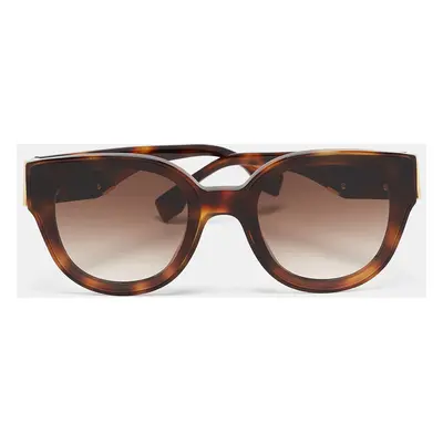 Fendi Tortoise Brown Gradient FE40111i First Square Sunglasses