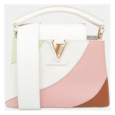 Louis Vuitton Pink Taurillon Gelato Mini Capucines