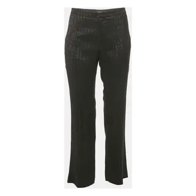 Isabel Marant Black Lurex Trousers