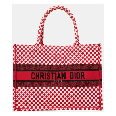 Dior Red Medium Dioramour Book Tote