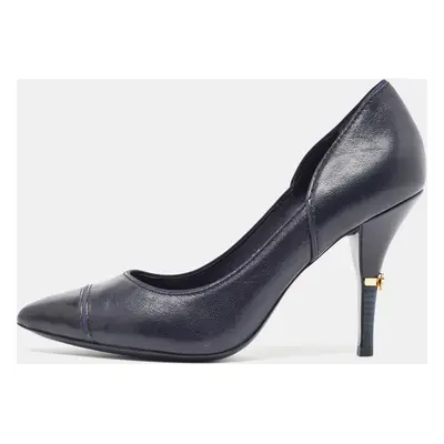 Tory Burch Navy Blue Pointed Toe Pumps Size 40.5