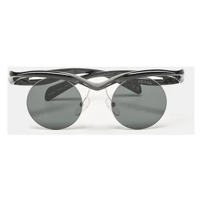 Prada Black SPRA24 Morph Round Sunglasses