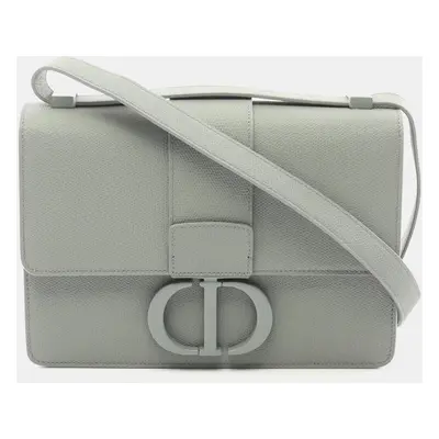 Dior Green Leather Montaigne Shoulder Bag