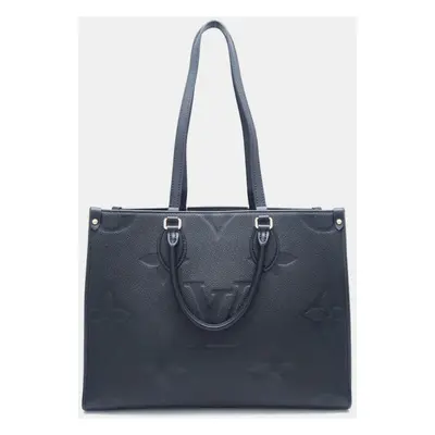 Louis Vuitton Monogram Empreinte On The Go Mm Tote Bag