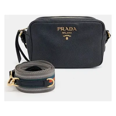 Prada Vitello Dino Crossbody Bag