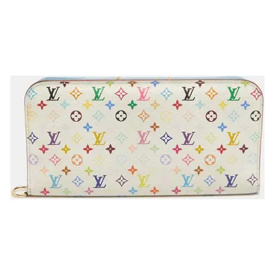 Louis Vuitton White Monogram Multicolore Insolite Wallet