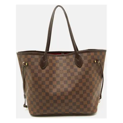 Louis Vuitton Damier Ebene Canvas Neverfull MM Bag